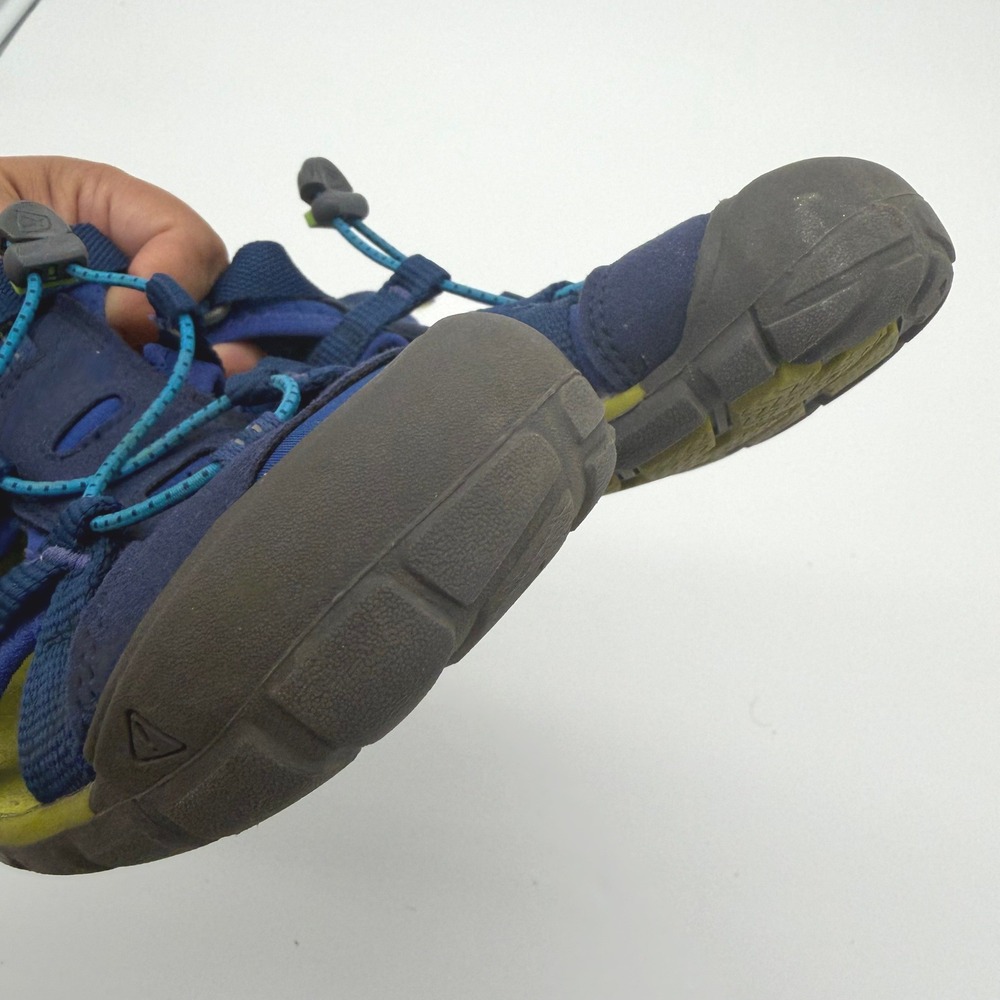 KEEN Clearwater CNX Sandals Womens 7 Navy Blue Lime Green 1022993 Hiking Water - Picture 9 of 10